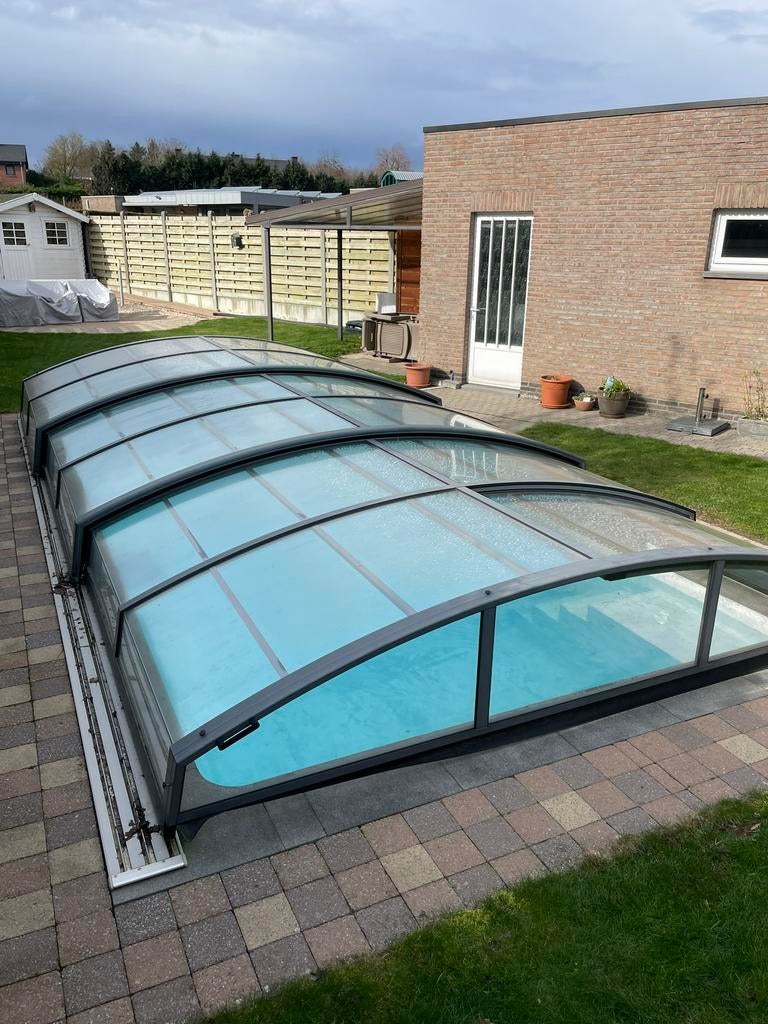 Zwembad overkapping, Tuin en Terras, Zwembad-toebehoren, Ophalen, Zo goed als nieuw