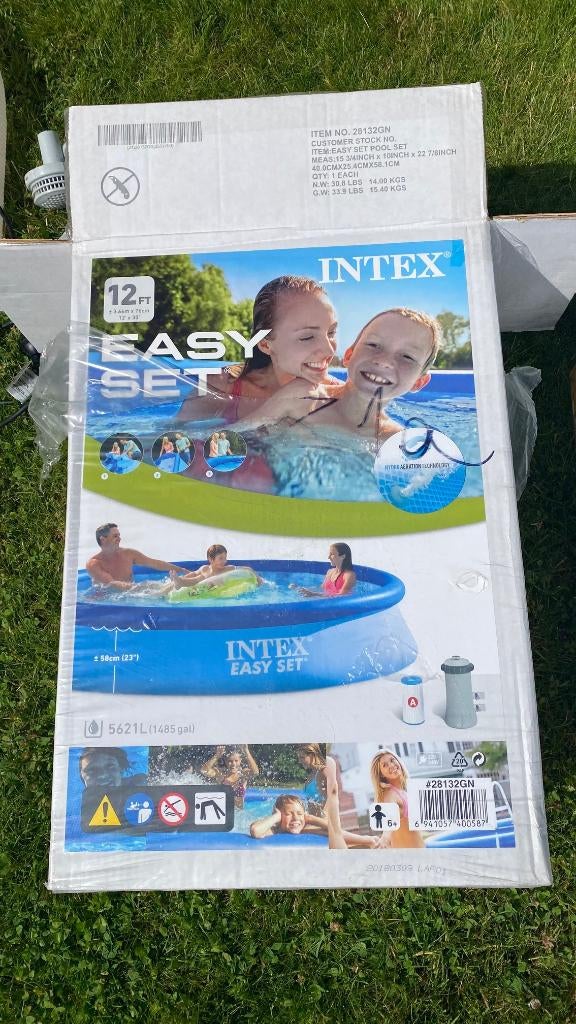 zwembad, Tuin en Terras, Zwembaden, Ophalen, Minder dan 80 cm, Opblaaszwembad, Rond