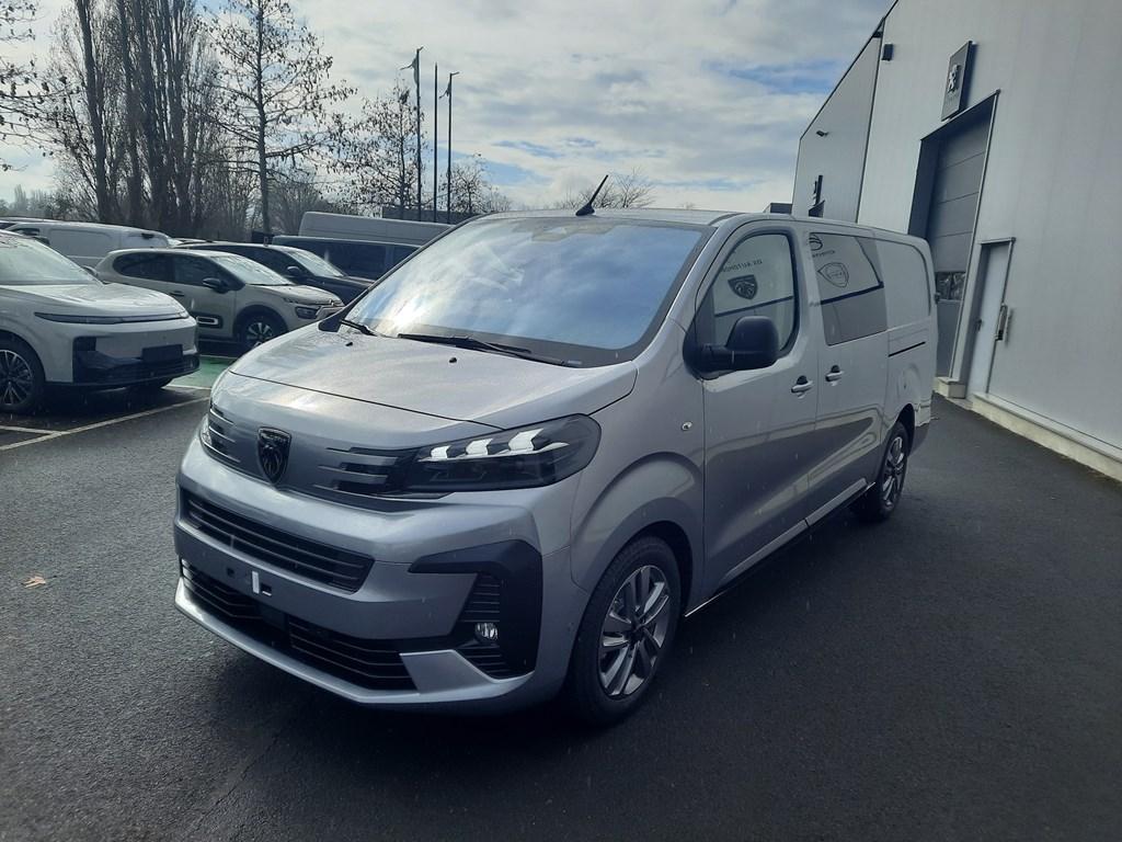 Peugeot Expert Expert Dubbele cabine 5plaatsen 2.2 Bluehdi, Auto's, Peugeot, Automaat, Monovolume, Zwart, USB