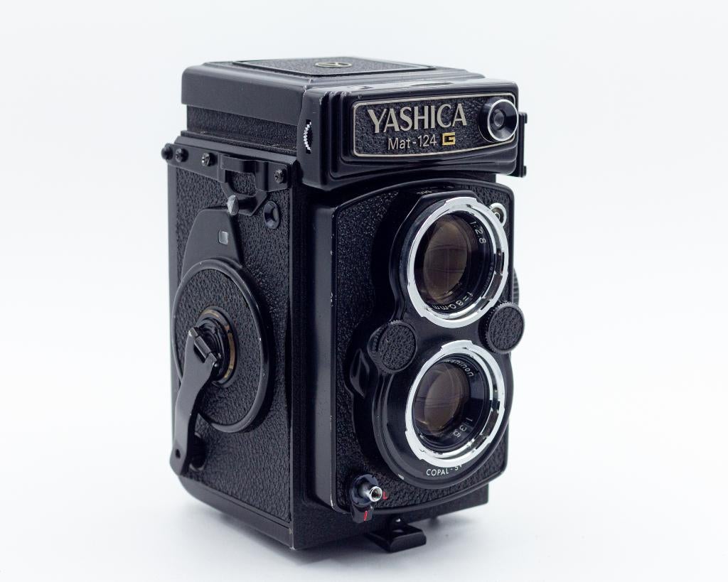 Yashica Mat-124G - 6x6 TLR 80 mm F3.5, Audio, Tv en Foto, Fotocamera's Analoog, Gebruikt, Spiegelreflex, Ophalen of Verzenden