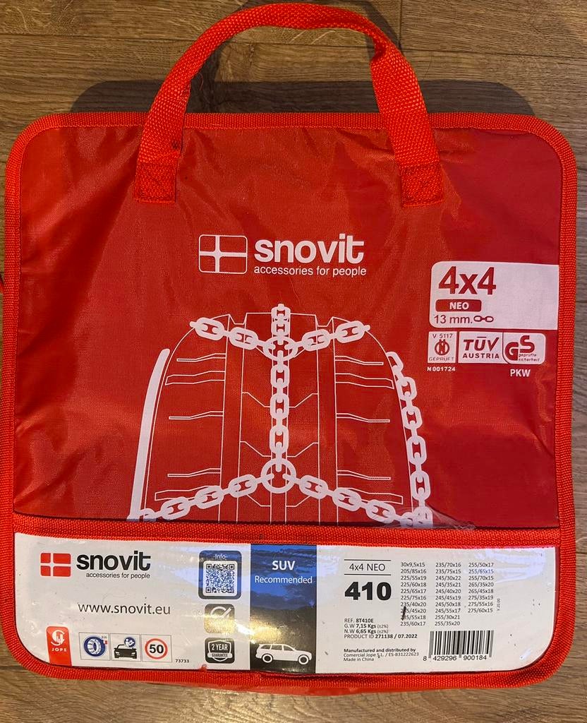 Sneeuwkettingen nieuw suv,4x4,volvo xc40… veel maten zie fo, Auto diversen, Sneeuwkettingen, Ophalen, Nieuw