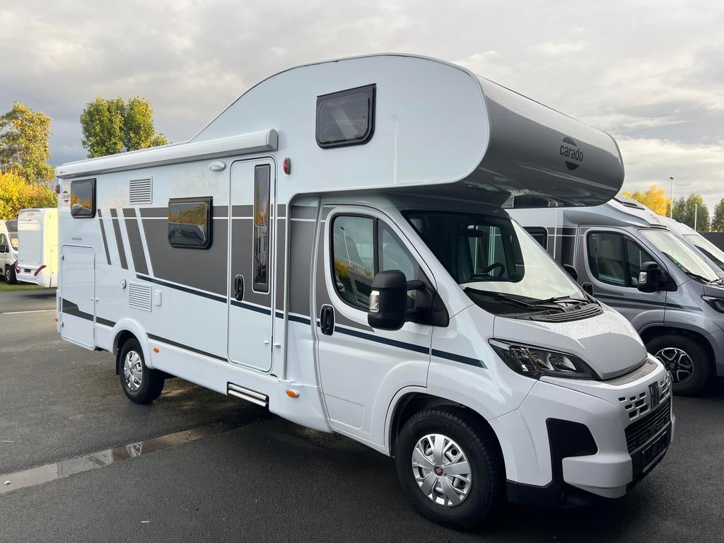 Carado Hymer A 464 AUTOMATIC avec 6 sièges et couchages, Caravanes & Camping, Siège de train, Entreprise, Fiat, Jusqu'à 6