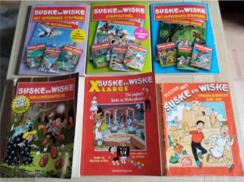 verzameling Suske & Wiske , oa. familiestrips, XL strips, Plusieurs BD, Enlèvement ou Envoi, Utilisé