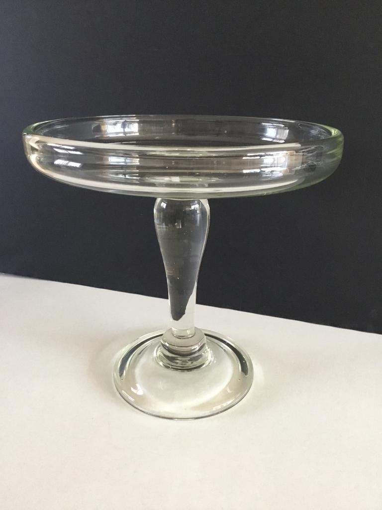 Glazen presenteer schaal/pralines taart, Ophalen, Gebruikt