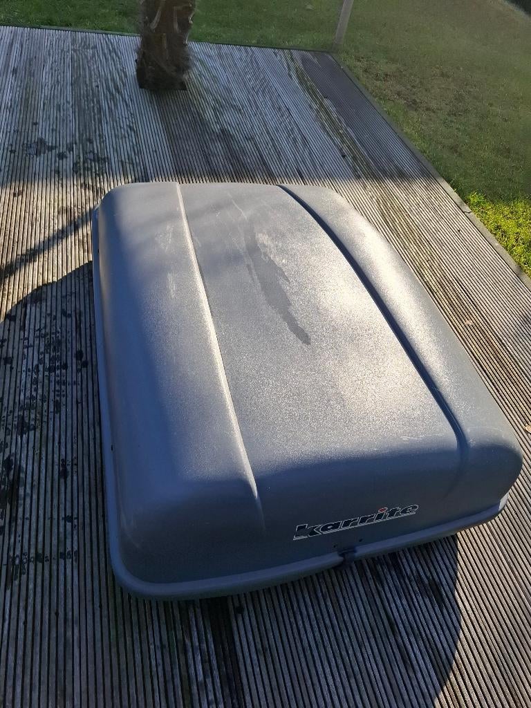 Karrite dakkoffer & Thule dakdragers, Auto diversen, Dakkoffers, Ophalen, Gebruikt