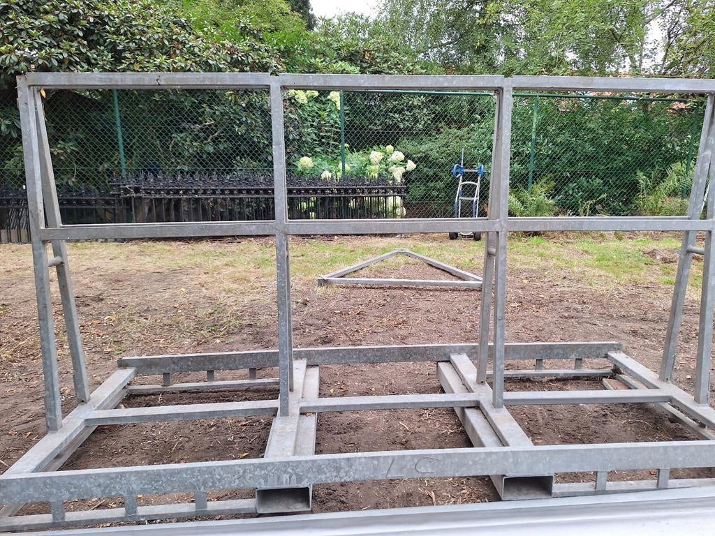 2 stuks bok voor ramen, glas, hekkens, zware platen..., Ophalen