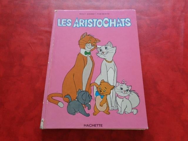 Livre Vintage. "Les Aristochats" Walt Disney. 1970, Collections, Disney, Envoi, Autres personnages, Utilisé