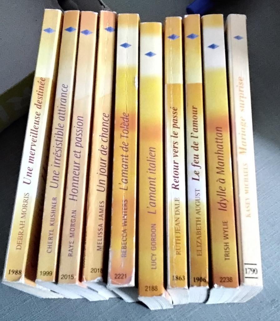 Lot de 10 romans Harlequin série Horizon, Livres, Enlèvement ou Envoi, Comme neuf