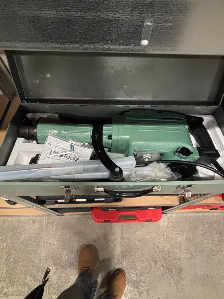 ‼️NIEUW‼️ Sloophamer Breekhamer 2200w Zeer krachtig !, Doe-het-zelf en Bouw, Gereedschap | Boormachines, Ophalen, 600 watt of meer