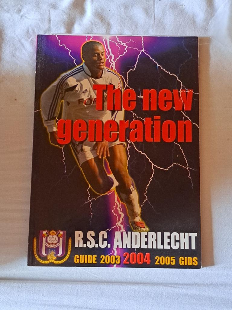 R.s.c. Anderlecht 2004 guide gids, Livres, Livres de sport, Enlèvement ou Envoi