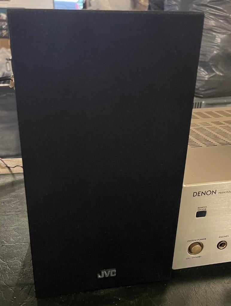 set JVC luidspreker 2 x 30 Watt, Gebruikt, JVC, Ophalen of Verzenden, Minder dan 60 watt