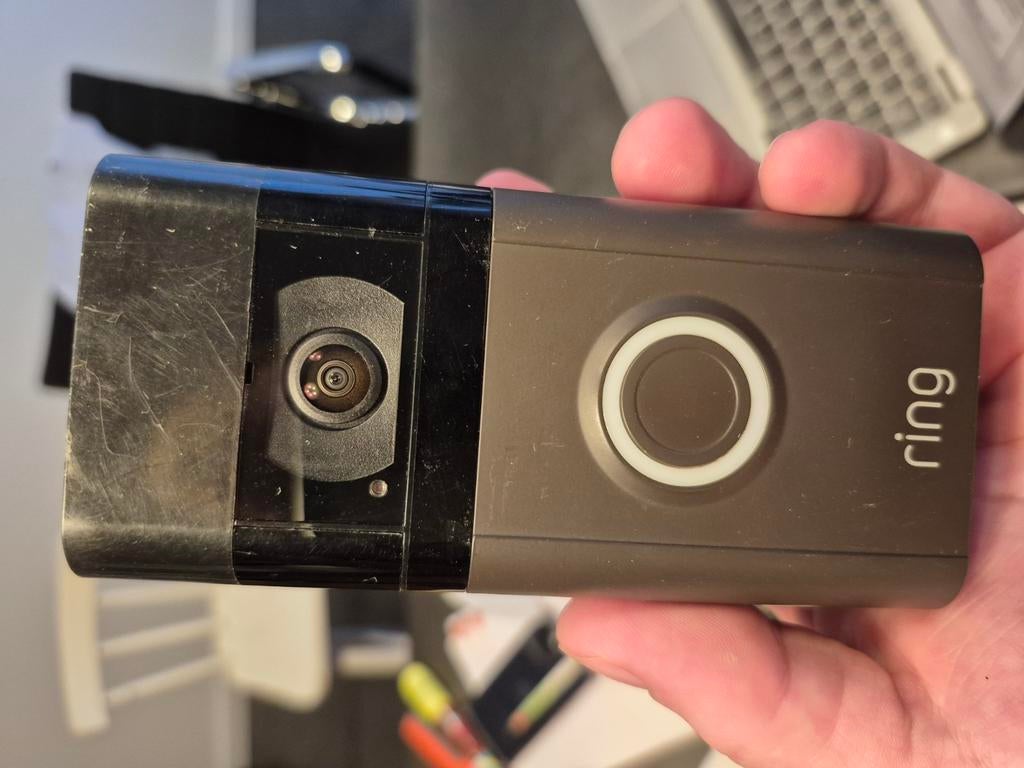 Ring deurbel gen 3 + chime + voedingskabel, Ophalen, Zo goed als nieuw