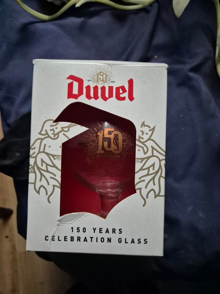Glas duvel 150 jaar, Envoi, Duvel