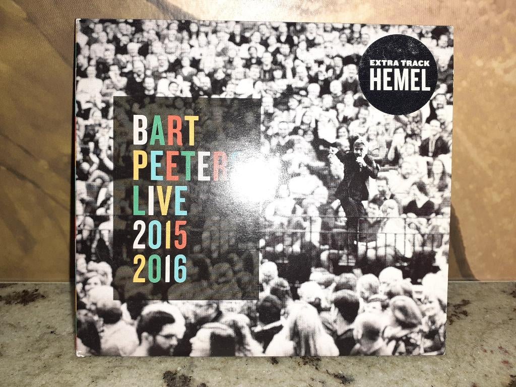 BART PEETERS LIVE 2015-2016, cd, Enlèvement ou Envoi, Comme neuf, Pop