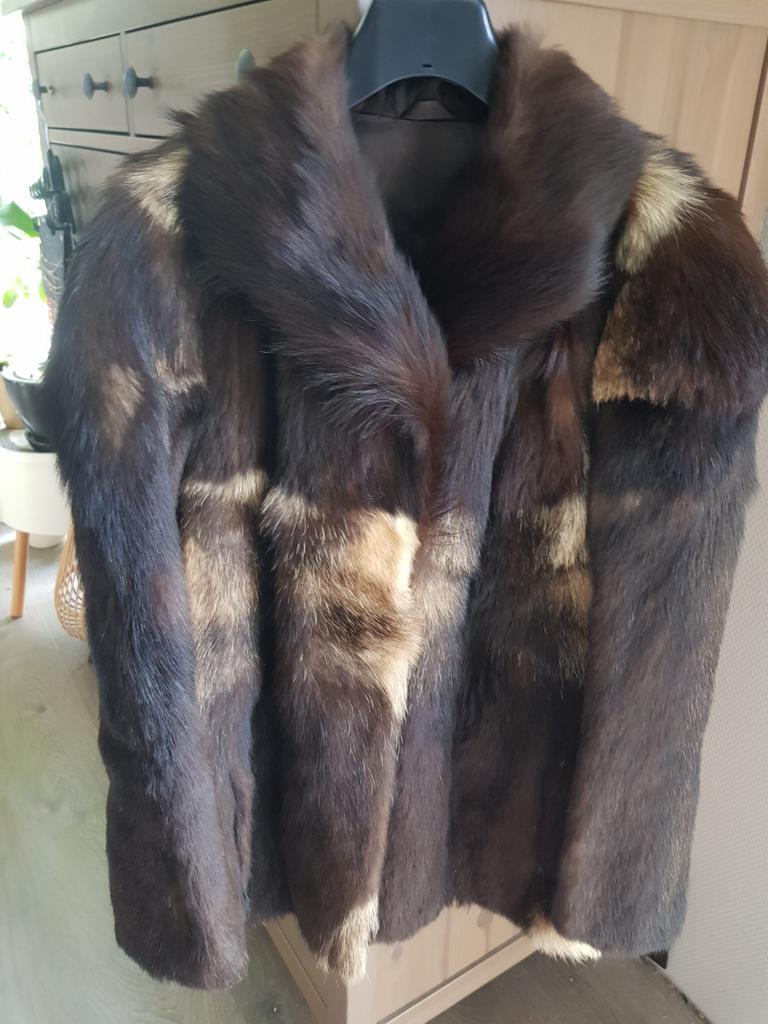 Mantel in nepbont, Kleding | Dames, Ophalen of Verzenden