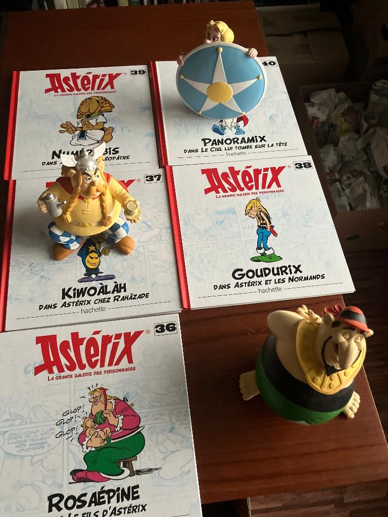 Asterix, Enlèvement, Astérix et Obélix, Utilisé, Statue ou Figurine
