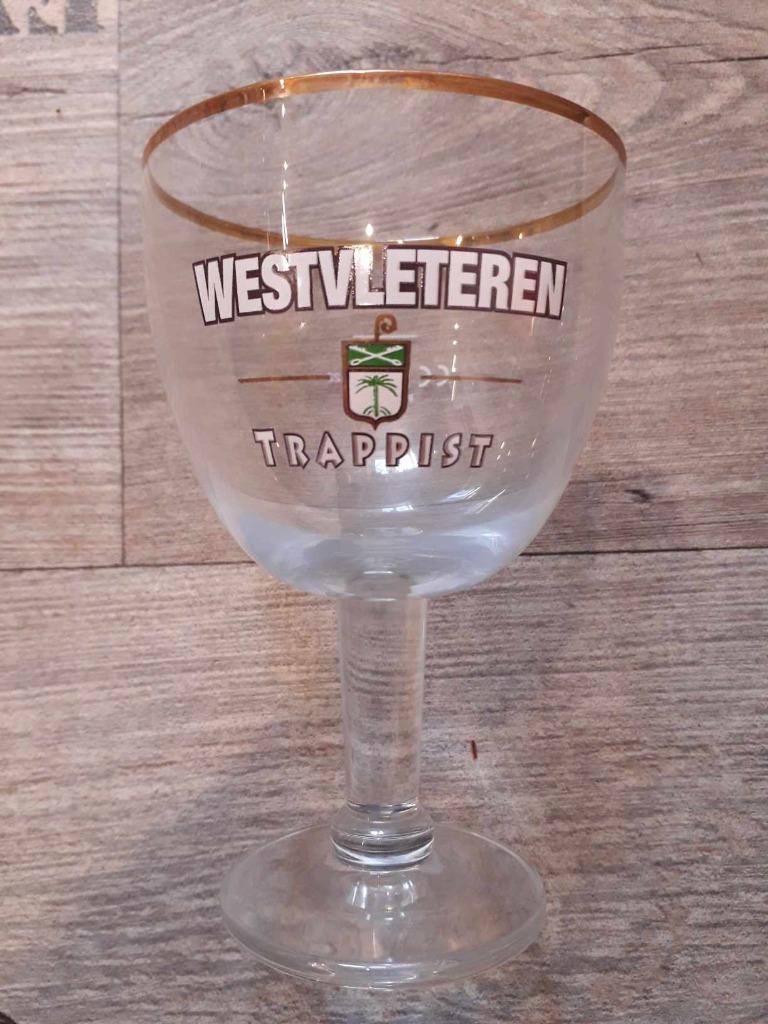 Mini glas Westvleteren 15cl, 4 stuks beschikbaar, Enlèvement ou Envoi, Neuf, Verre ou Verres, Autres marques
