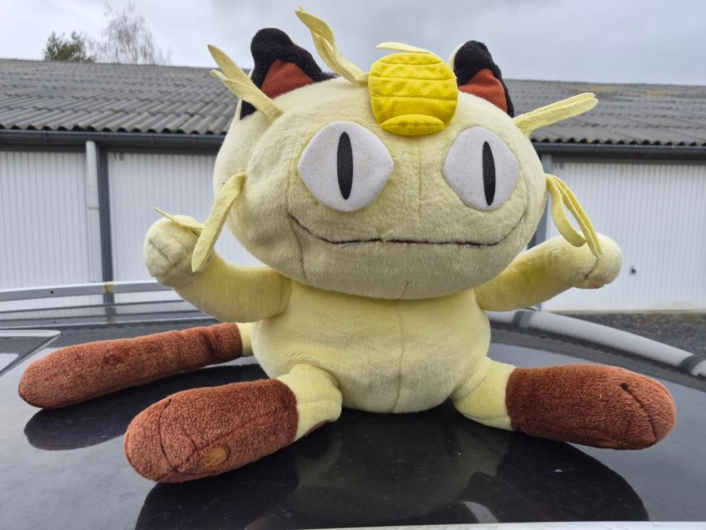 Pokémon grand Peluche vintage Miaouss, Enlèvement ou Envoi