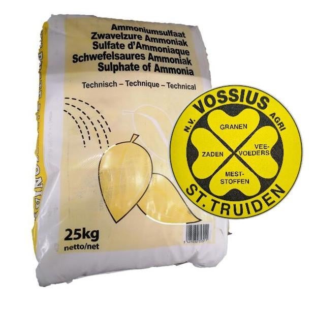 AMMONIUMSULFAAT 25 KG - TEGEN MOS IN GAZON, Tuin en Terras, Aarde en Mest, Ophalen