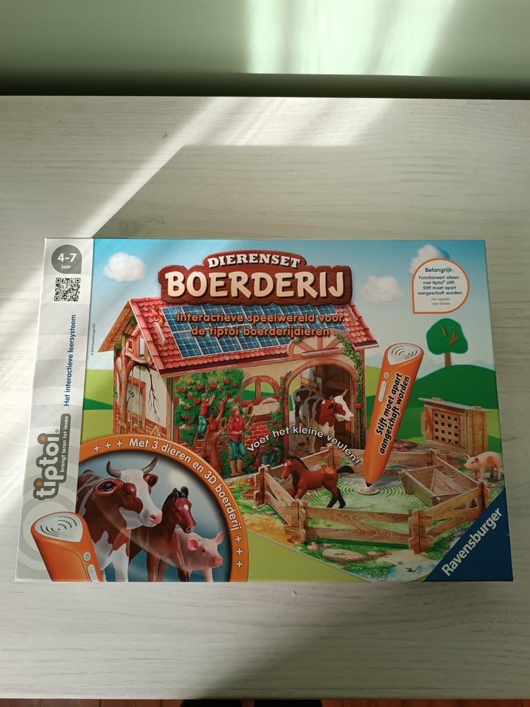 Tiptoi dierenset boerderij NIEUW!, Ophalen