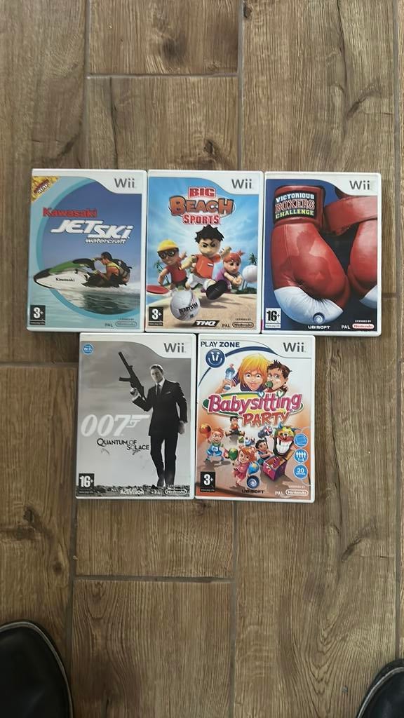 Nintendo wii games, Ophalen of Verzenden, Gebruikt