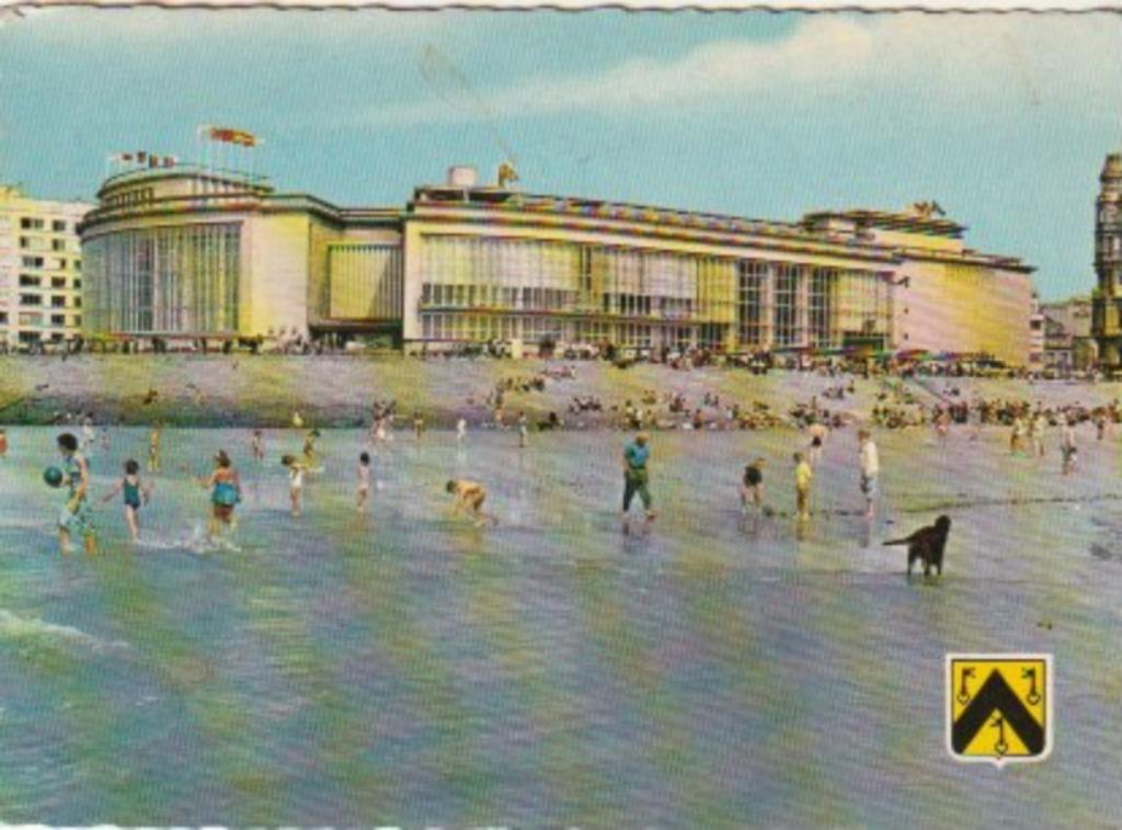 OSTENDE   LE CASINO  CARTE POSTALE, Enlèvement ou Envoi, Affranchie, Flandre Occidentale