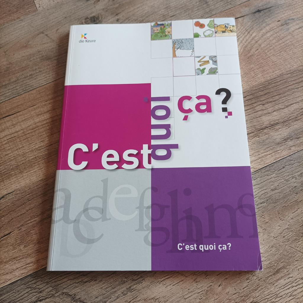 C'est quoi ça? beeldwoordenboek, Boeken, Ophalen, Nieuw, Frans