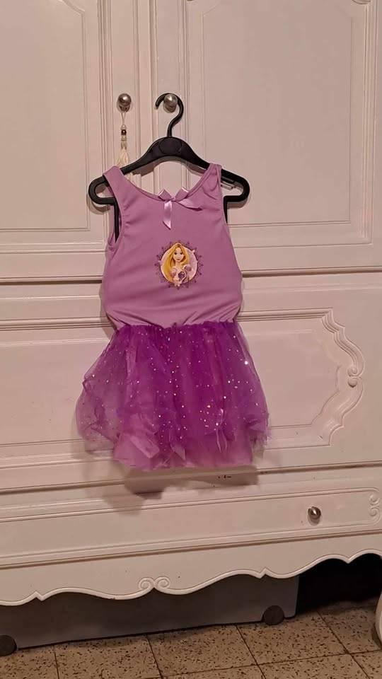 Déguisement Raiponce 4-5 ans, Enlèvement, Utilisé