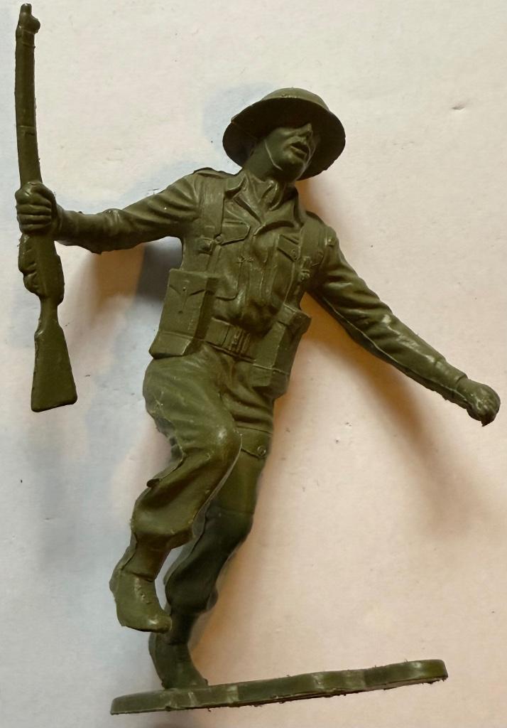 Jouet vintage British Soldier 2 Marx Toys GB 1963, Envoi