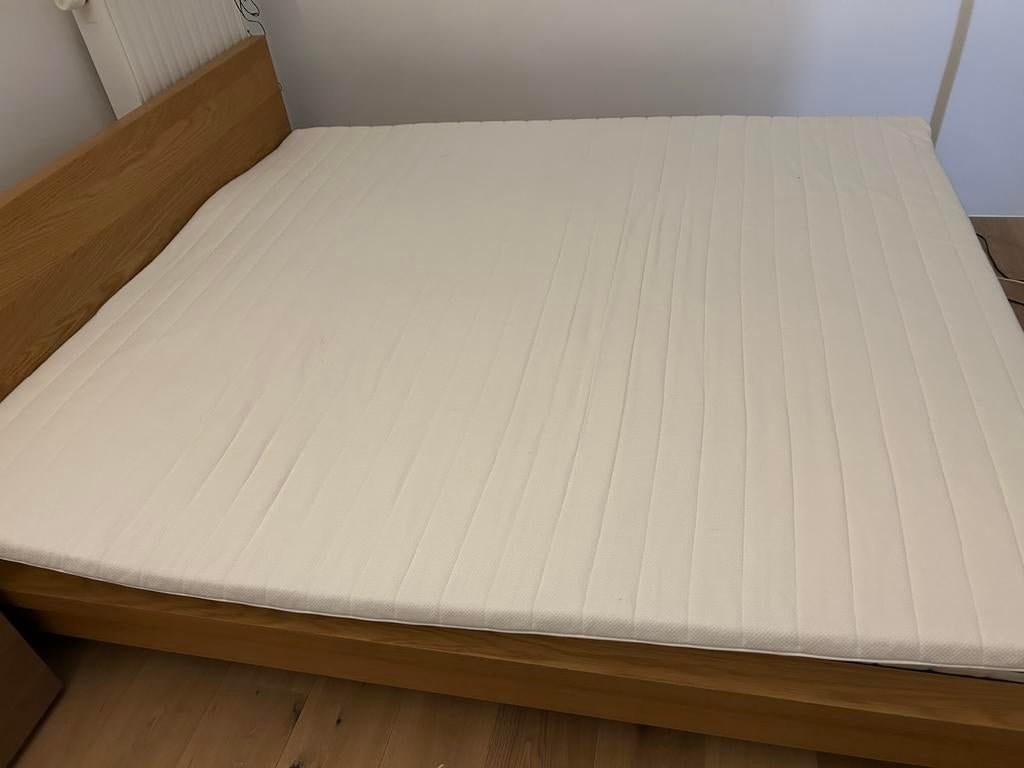 Dekmatras ikea Sultan Tjöme 180 x 200, Ophalen, Tweepersoons, Zo goed als nieuw, Matras