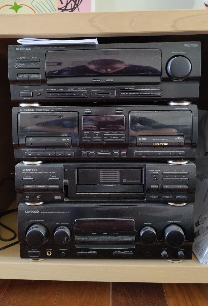 Chaîne stéréo Hifi Kenwood M-97, Enlèvement, Utilisé, Lecteur CD, Autres marques