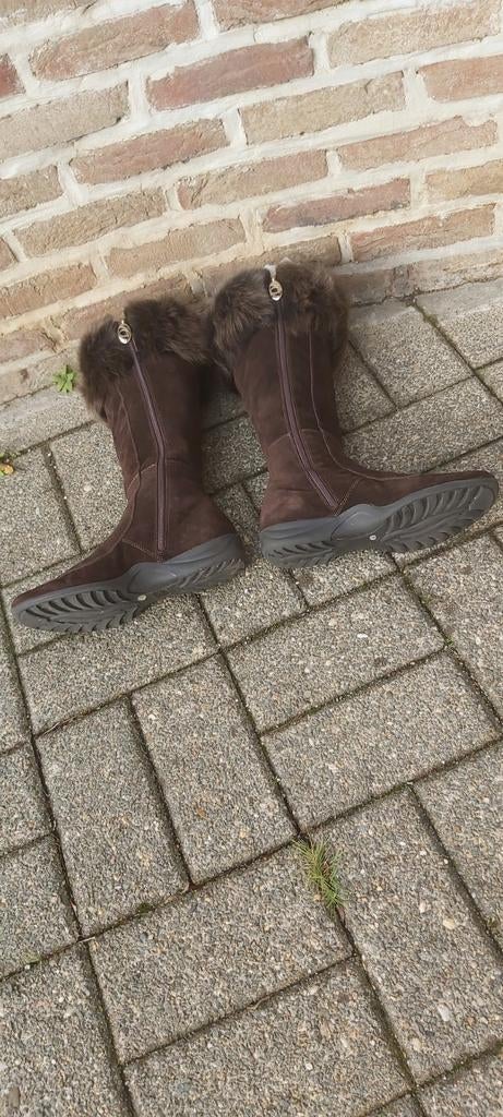 BOTTES FEMME FOURRÉE DENIA,ITALY,T:38, Neuf, Enlèvement ou Envoi, DENIA, Brun