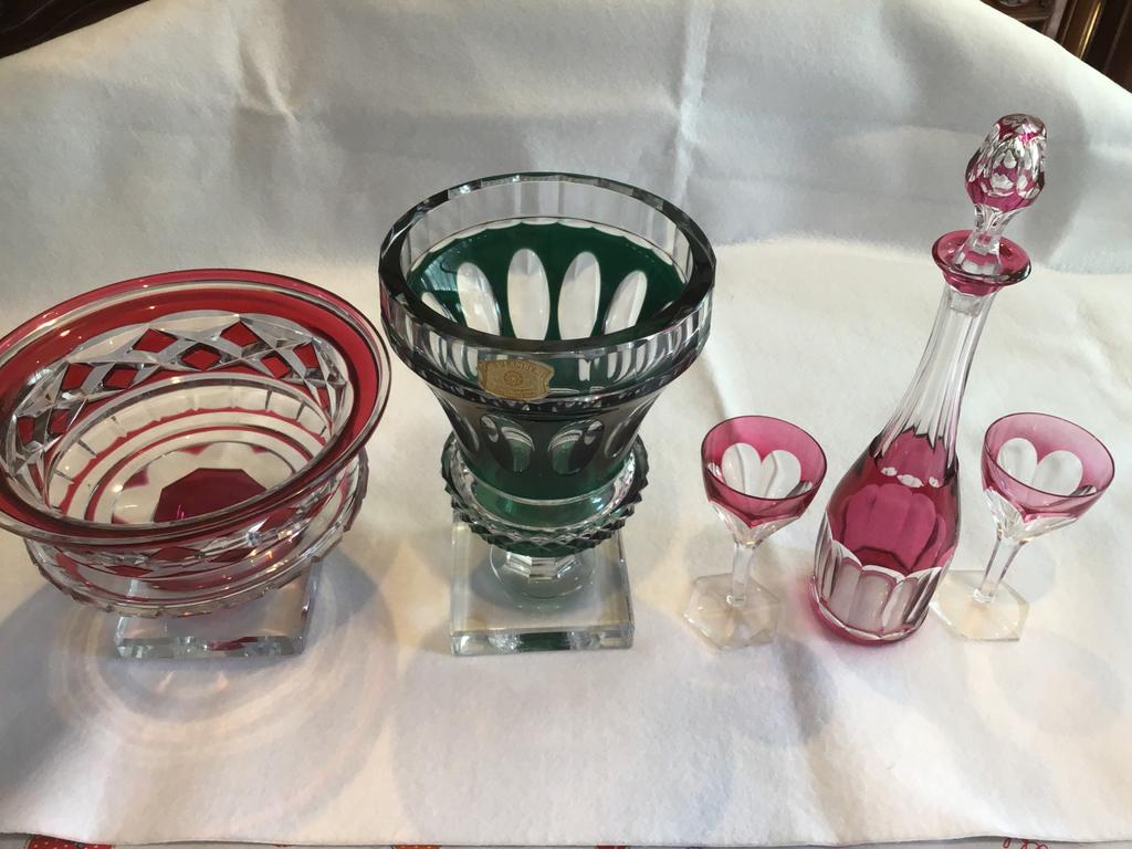 Vsl kristal lot nu!!! 385 euro, Antiek en Kunst, Ophalen of Verzenden