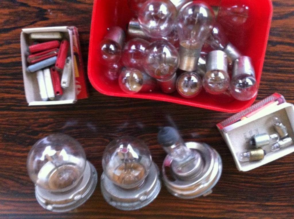 Vintage autolampen (?), Auto-onderdelen, Ophalen, Gebruikt