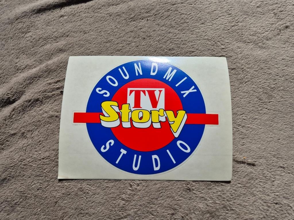 Sticker tv story soundmix studio, Ophalen of Verzenden