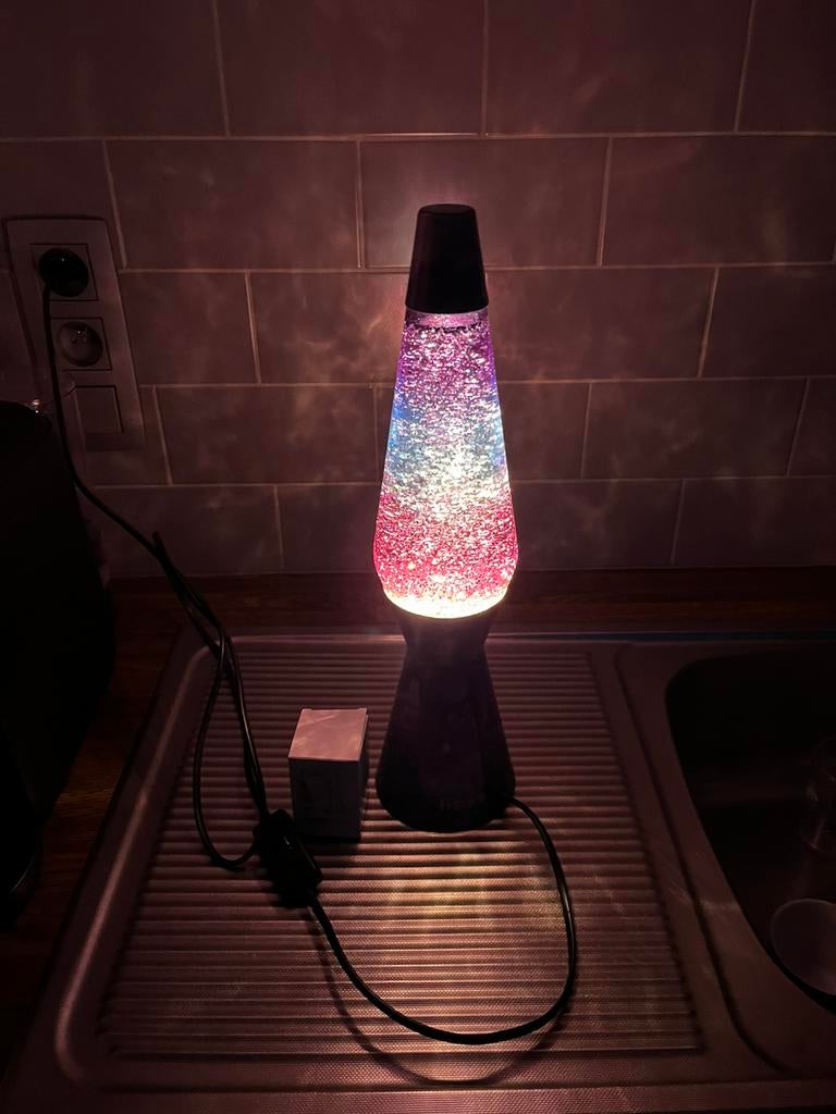 Fisura lavalamp, Ophalen, Zo goed als nieuw