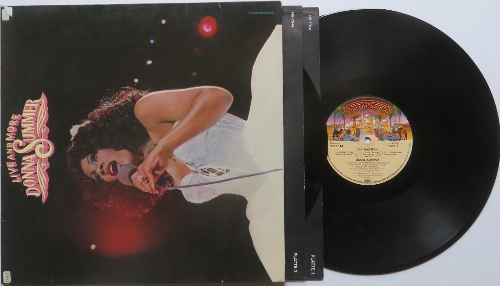 Donna Summer - Live and more. 2x LP, Enlèvement ou Envoi, Utilisé, 12 pouces, Disco