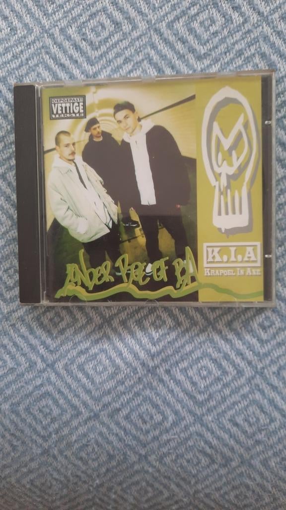 KRAPOEL IN AXE (K.I.A.) Zonder boe of ba! (cd, 1997), Cd's en Dvd's, Cd's | Nederlandstalig, Ophalen of Verzenden, Zo goed als nieuw