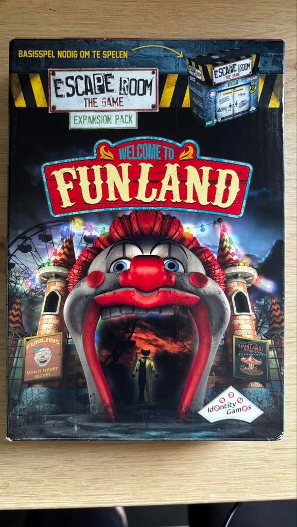 Funland - Uitbreidingsset voor Escape Room The Game, Enlèvement ou Envoi, Comme neuf, Identity Games