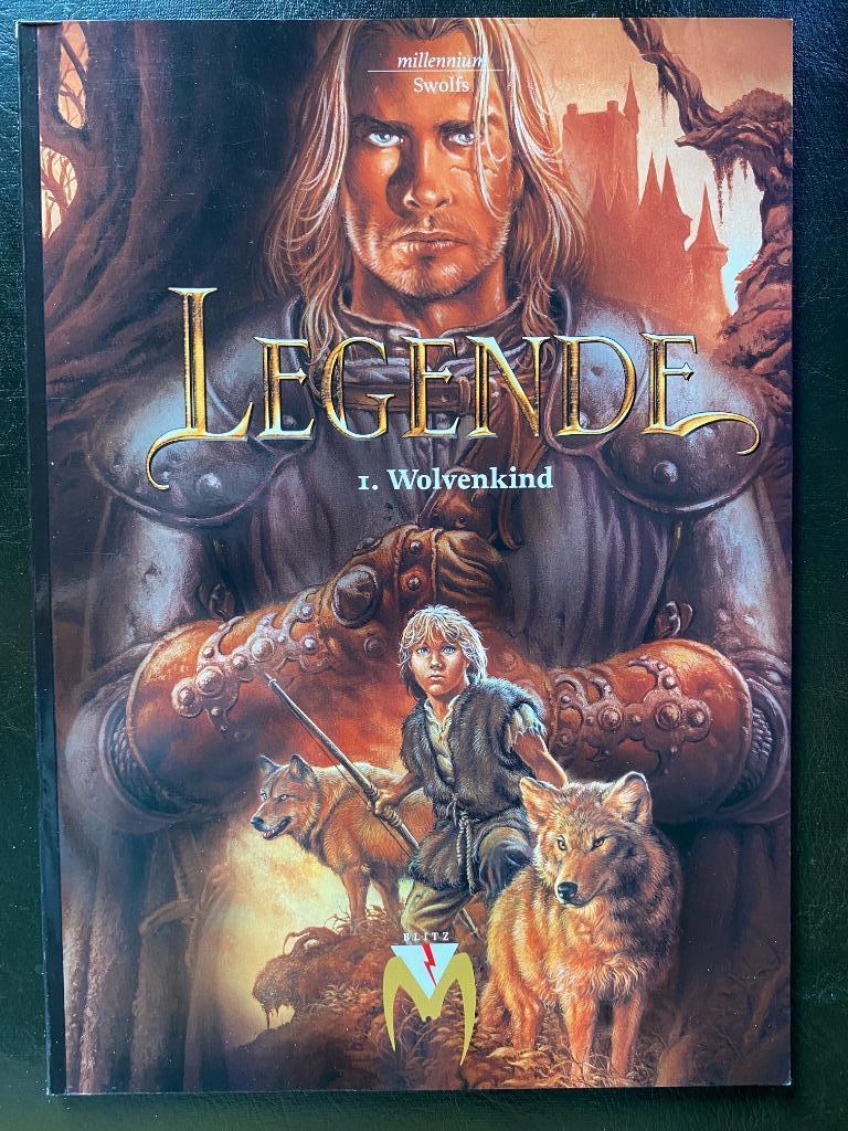 COLLECTIE MILLENNIUM -  Legende - Wolvenkind, Livres, Enlèvement ou Envoi, Une BD, Yves Swolfs, Utilisé