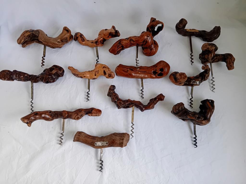 Ancien tire-bouchon en cep de vigne, Enlèvement ou Envoi