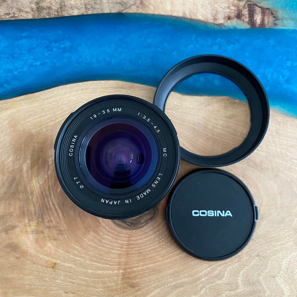 Nikon/Cosina AF MC 19-35mm f3.5-4.5 *comme neuf, TV, Hi-fi & Vidéo, Comme neuf, Nikon