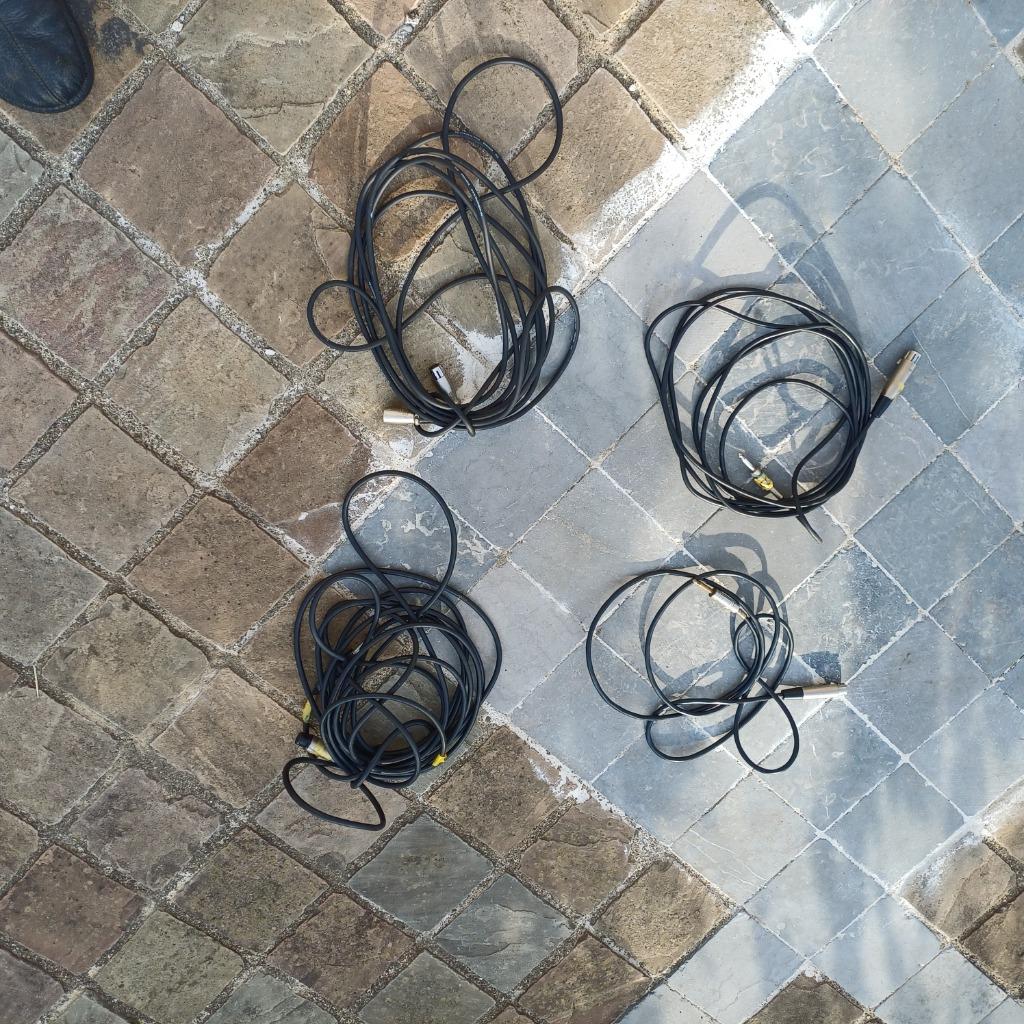 Câbles xlr Jack, Enlèvement ou Envoi, Utilisé, Micro