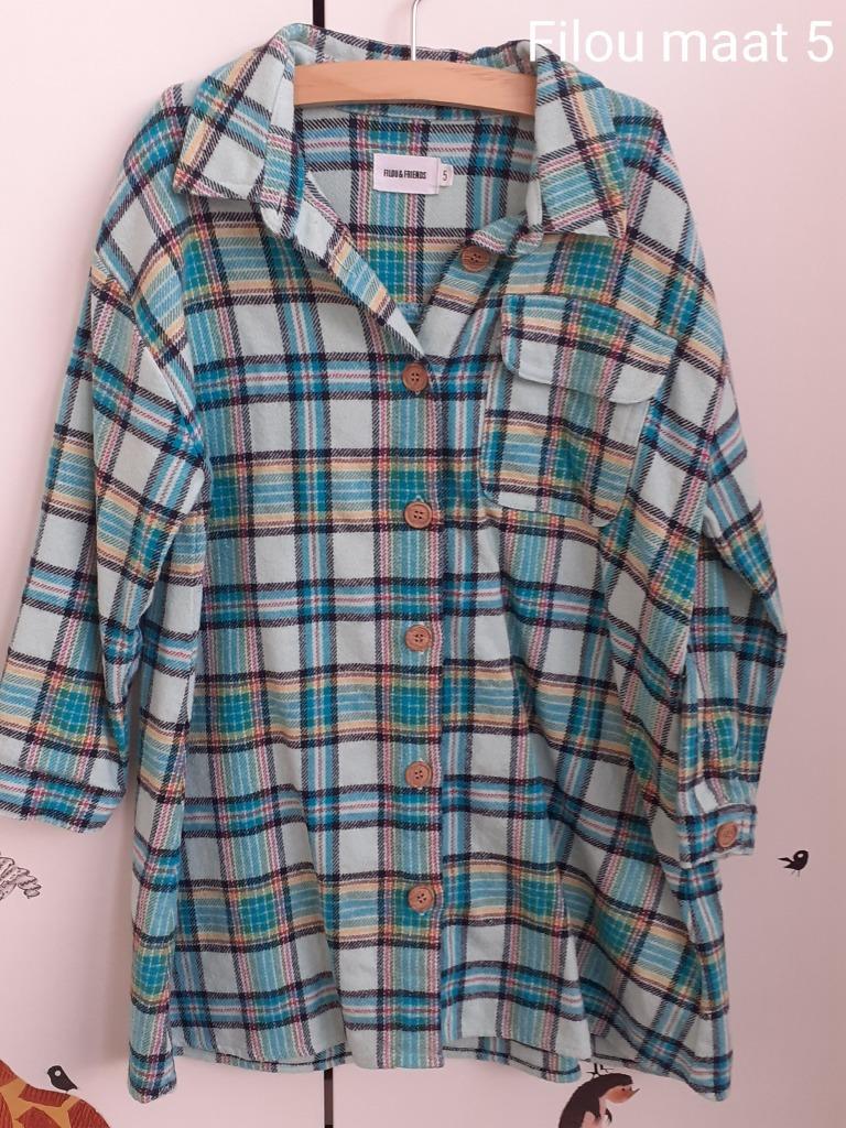 Hemdjurk Filou & Friends maat 5 (110), Kinderen en Baby's, Kinderkleding | Maat 110, Meisje, Ophalen of Verzenden, Zo goed als nieuw