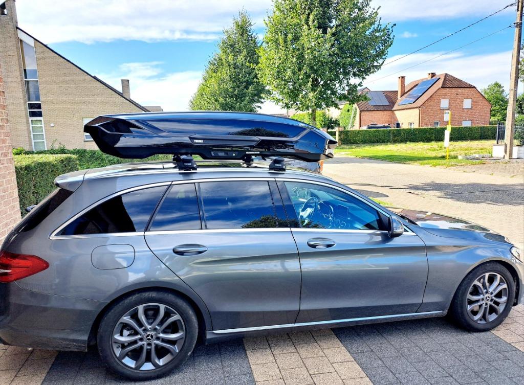 Verhuur Thule dakkoffers en -dragers voor Mercedes, Auto diversen, Dakkoffers, Ophalen, Zo goed als nieuw