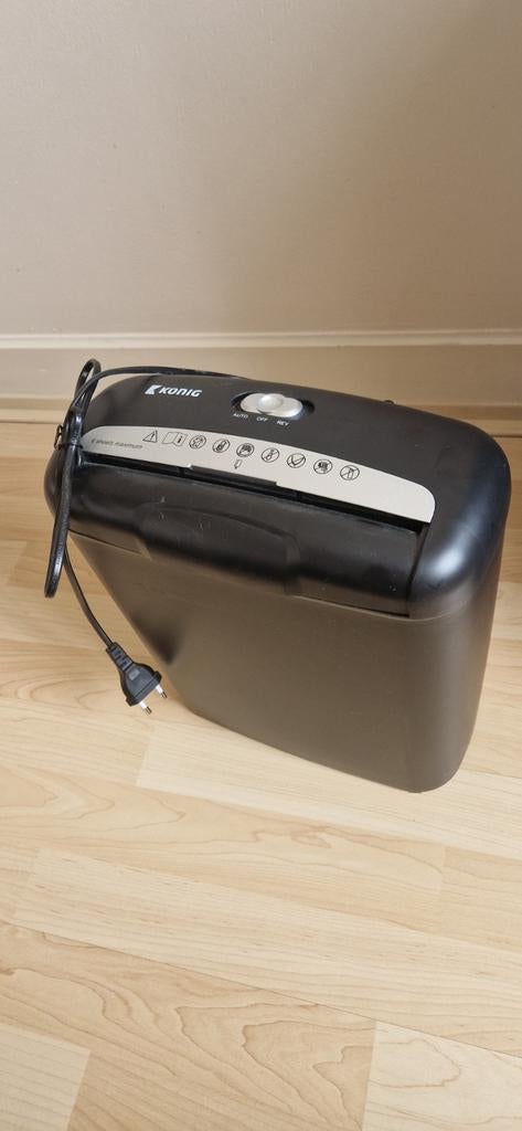 Destructeur de papiers, Enlèvement, Neuf