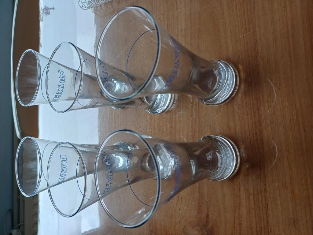 Verres Pernod (6 pièces), Collections, Enlèvement ou Envoi, Comme neuf