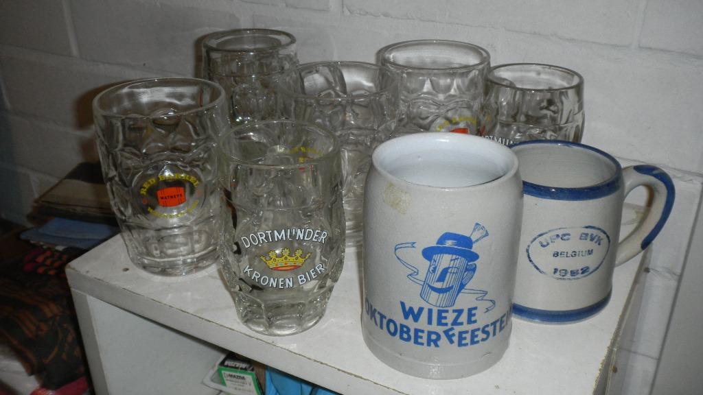 bierkruiken, Verzamelen, Biermerken, Ophalen, Gebruikt, Overige typen, Overige merken