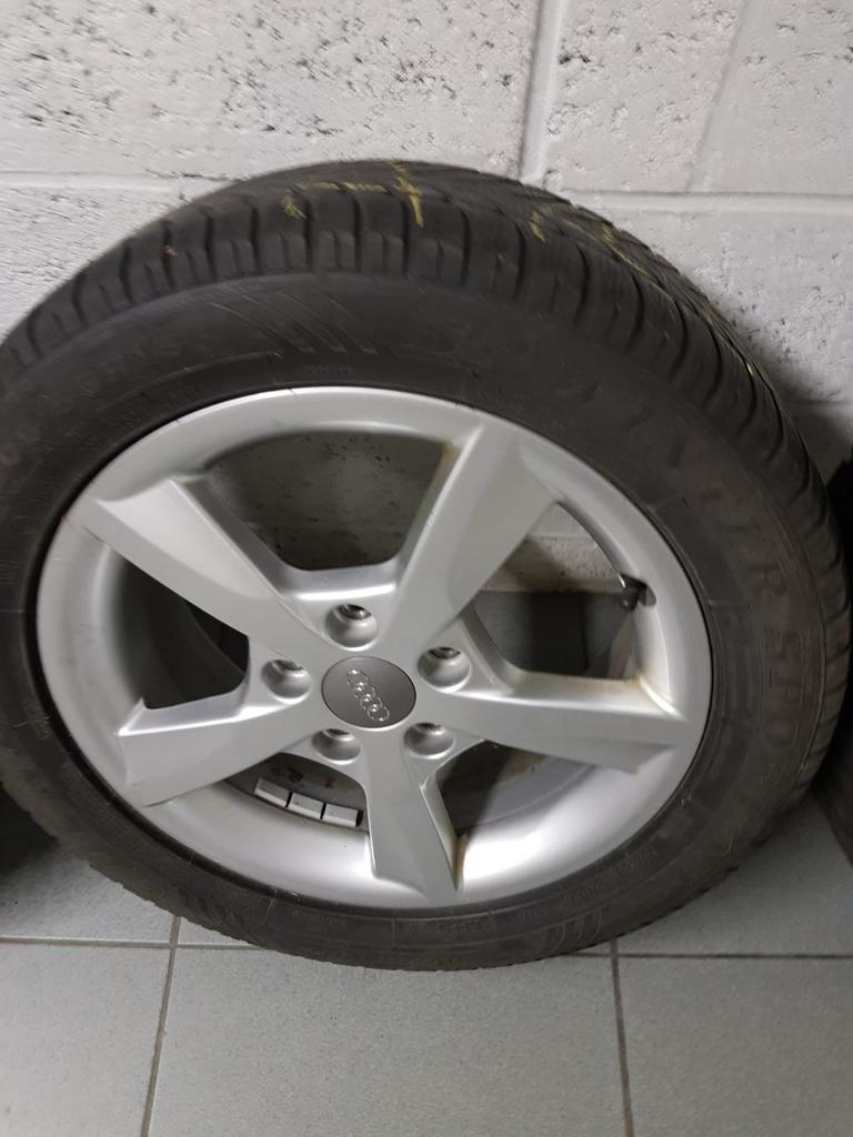 Jantes + pneus hiver Audi A3, Ophalen, Winterbanden, Band(en)