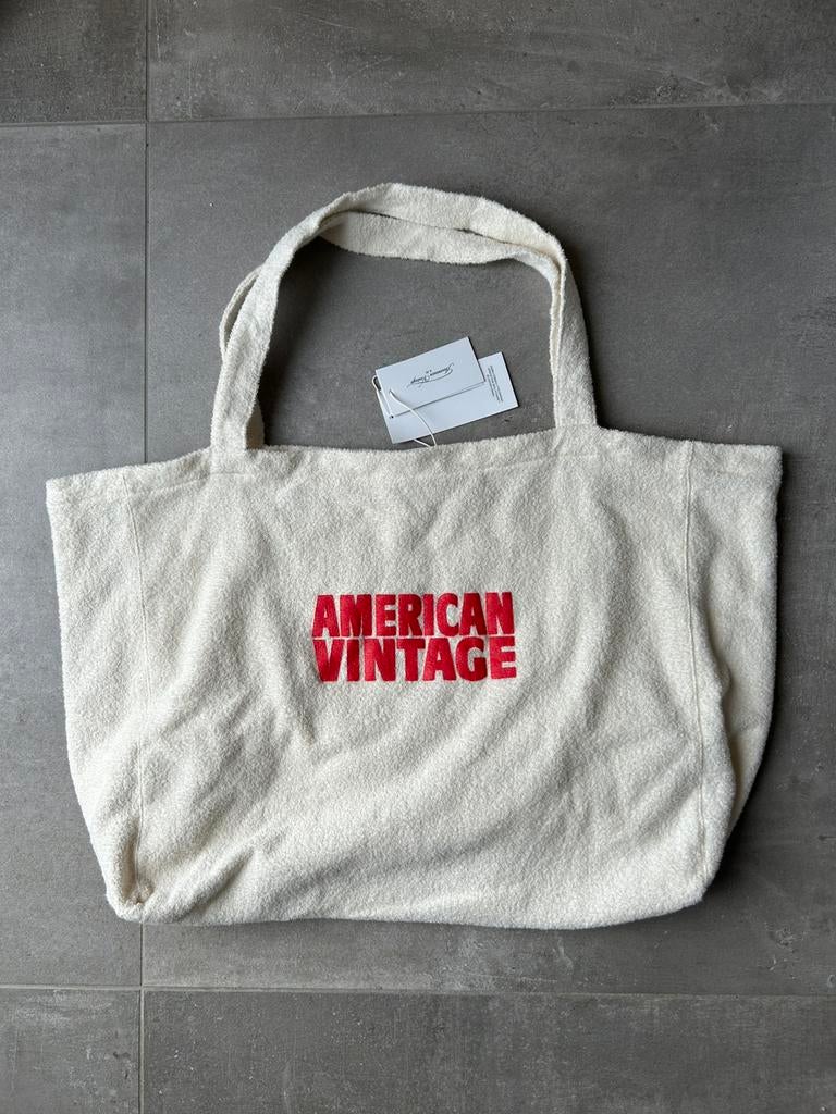 American Vintage - Grote shopper bobypark. Nieuw, Ophalen of Verzenden, Nieuw, Overige kleuren, Shopper